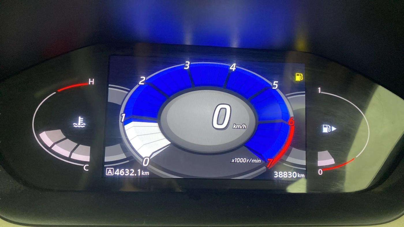 2021 Nissan MAGNITE XV TURBO, Petrol, Manual, 39,211 km, Odometer Image