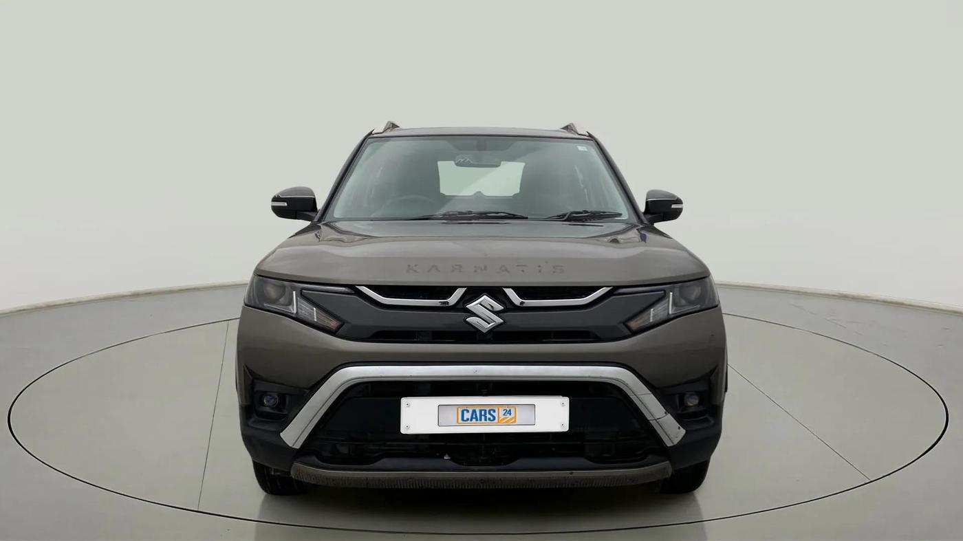 2023 Maruti BREZZA VXI AT SMART HYBRID, Petrol, Automatic, 62,798 km, Front
