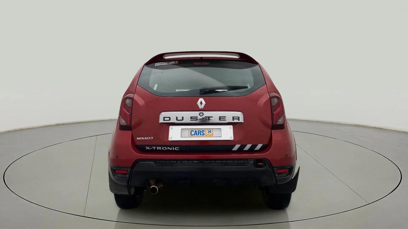 2017 Renault Duster RXS CVT, Petrol, Automatic, 60,325 km, Back/Rear
