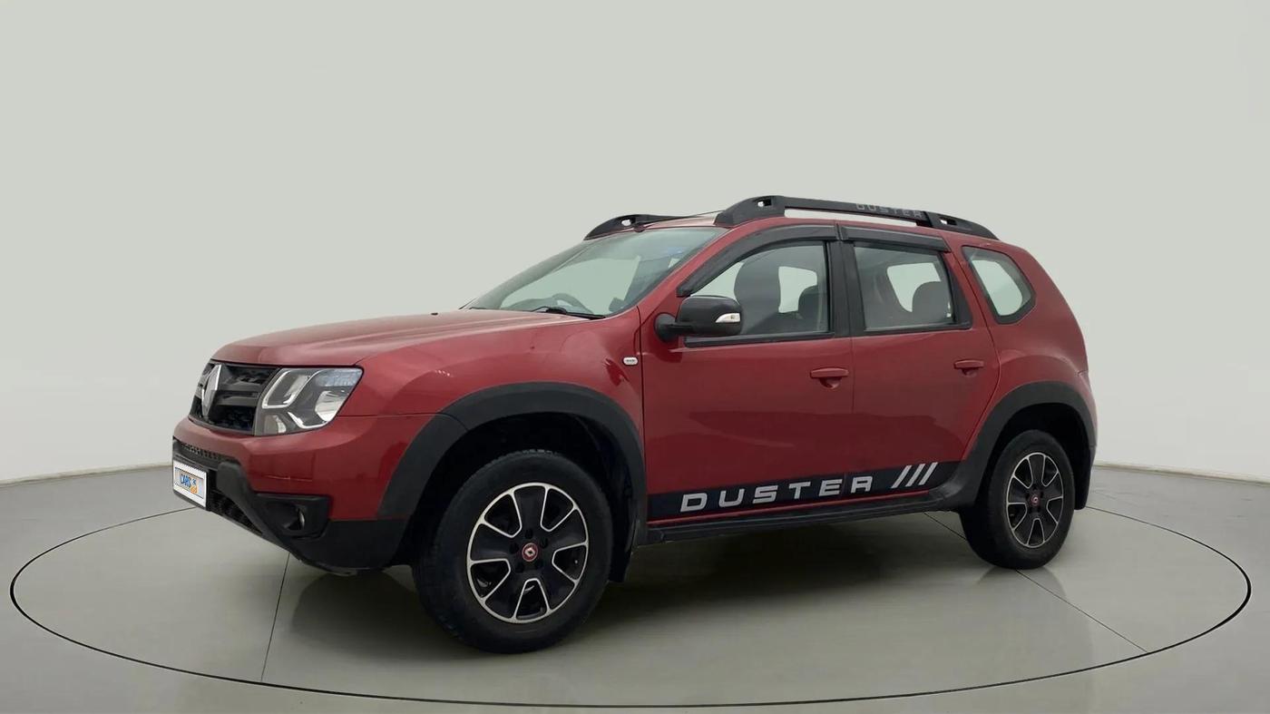 2017 Renault Duster RXS CVT, Petrol, Automatic, 60,325 km, Left Front Diagonal