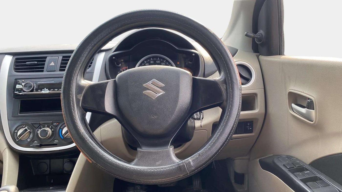2016 Maruti Celerio VXI AMT, Petrol, Automatic, 50,570 km, Steering Wheel Close Up