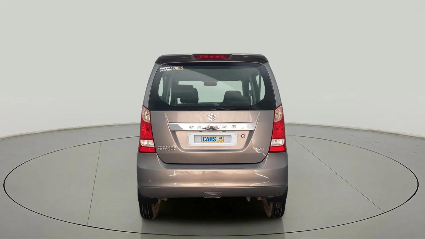 2013 Maruti Wagon R 1.0 LXI, Petrol, Manual, 49,209 km, Back/Rear