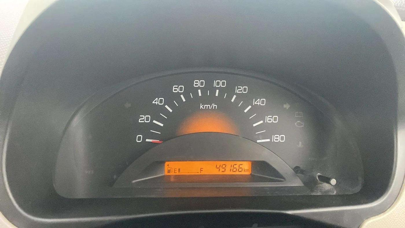 2013 Maruti Wagon R 1.0 LXI, Petrol, Manual, 49,209 km, Odometer Image