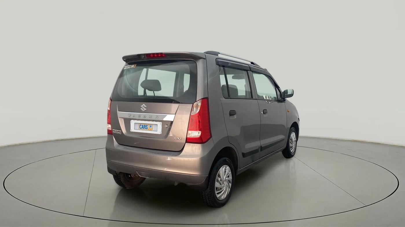 2013 Maruti Wagon R 1.0 LXI, Petrol, Manual, 49,209 km, Right Back Diagonal