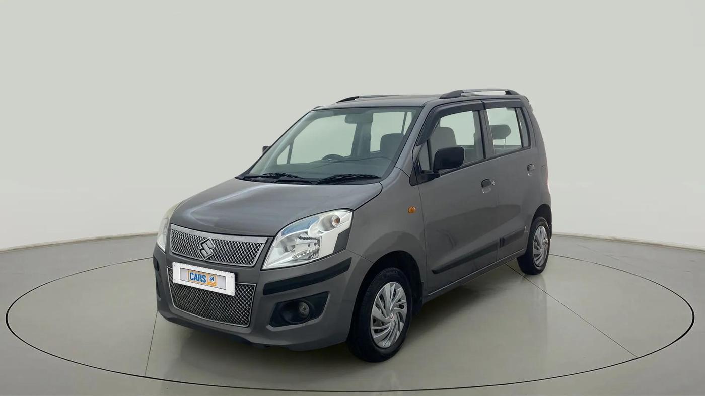 2013 Maruti Wagon R 1.0 LXI, Petrol, Manual, 49,209 km, Left Front Diagonal