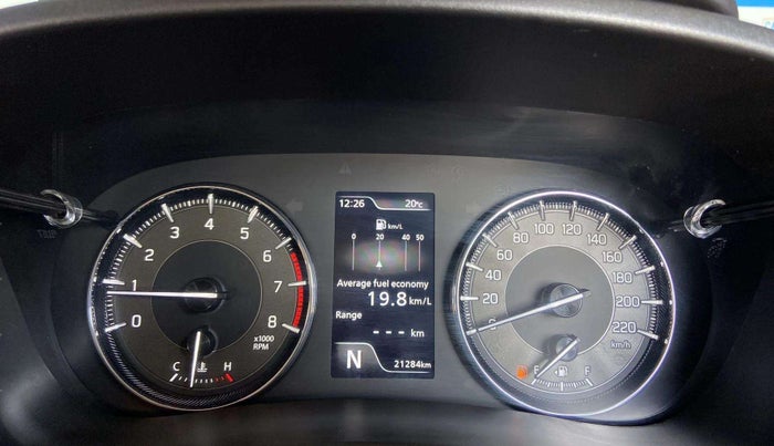 2023 Maruti Baleno ZETA 1.2 AGS, Petrol, Automatic, 21,261 km, Odometer Image