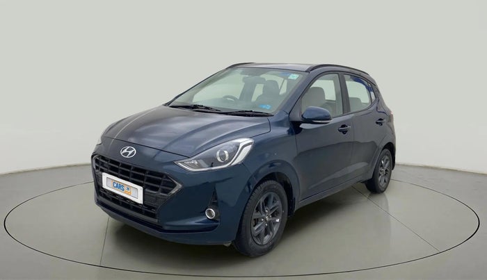 2021 Hyundai GRAND I10 NIOS SPORTZ AMT 1.2 KAPPA VTVT, Petrol, Automatic, 77,032 km, Left Front Diagonal