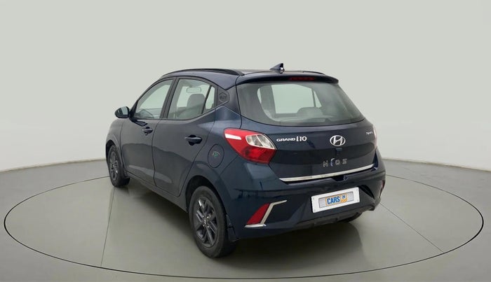 2021 Hyundai GRAND I10 NIOS SPORTZ AMT 1.2 KAPPA VTVT, Petrol, Automatic, 77,032 km, Left Back Diagonal