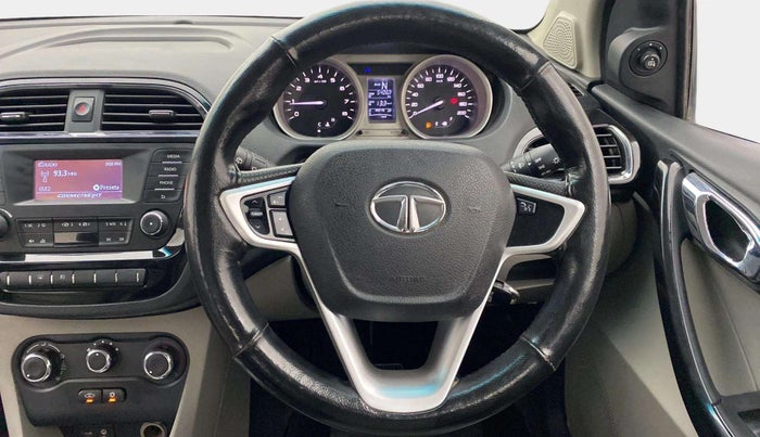 2017 Tata Tiago XZA PETROL, Petrol, Automatic, 57,091 km, Steering Wheel Close Up