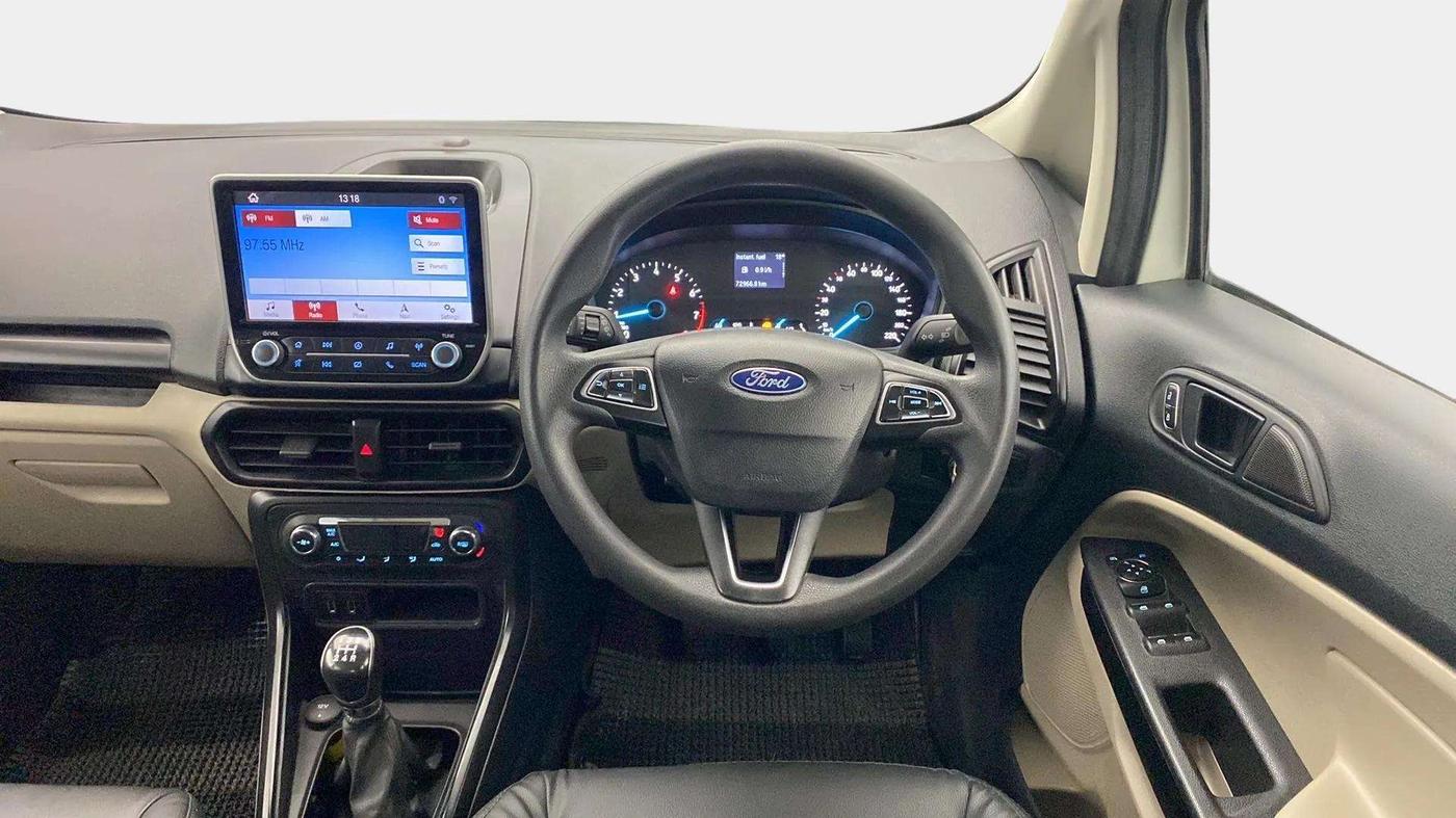 2021 Ford Ecosport TREND 1.5L PETROL, Petrol, Manual, 73,796 km, Steering Wheel Close Up