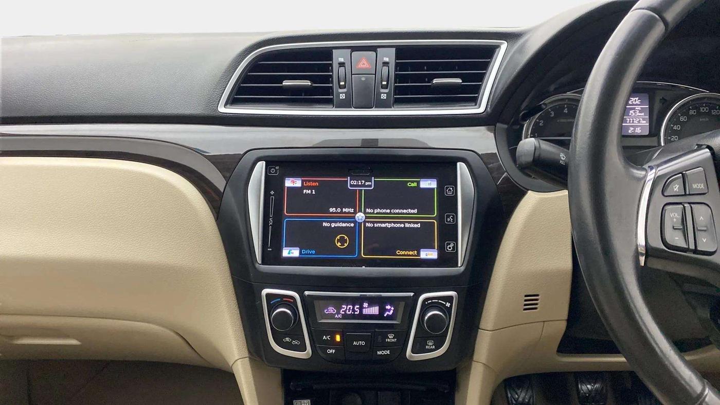 2018 Maruti Ciaz ALPHA 1.4 PETROL, Petrol, Manual, 77,985 km, Air Conditioner