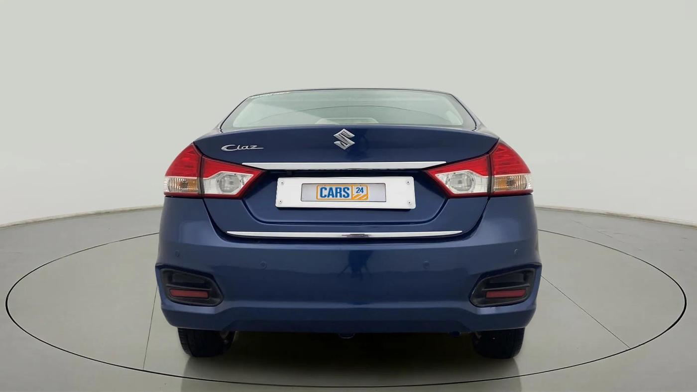 2018 Maruti Ciaz ALPHA 1.4 PETROL, Petrol, Manual, 77,985 km, Back/Rear