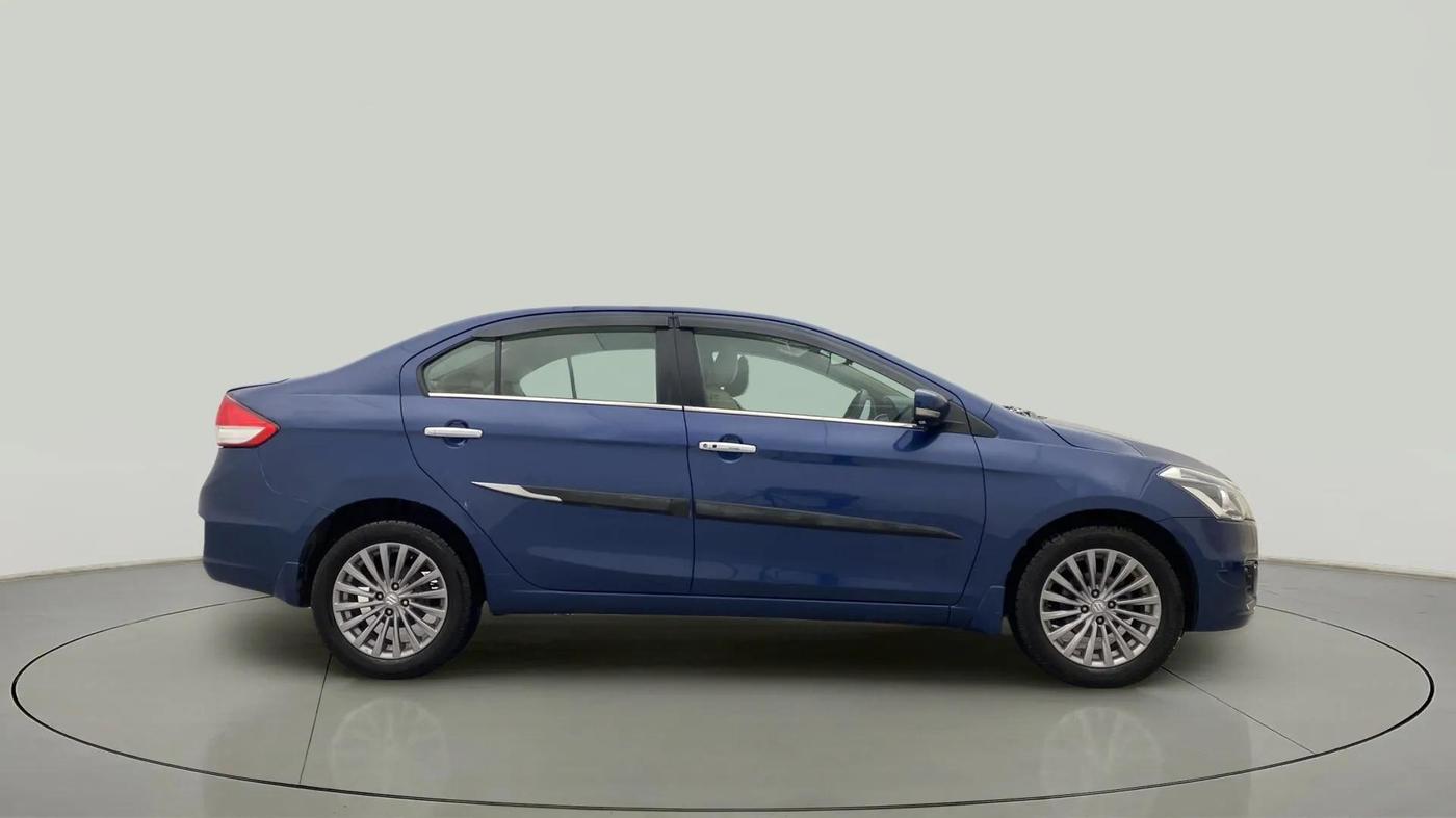 2018 Maruti Ciaz ALPHA 1.4 PETROL, Petrol, Manual, 77,985 km, Right Side View