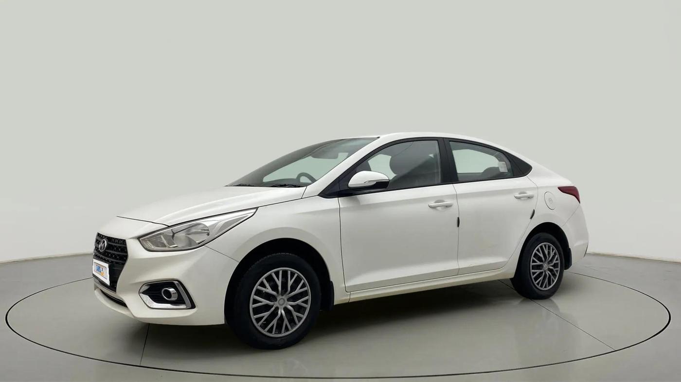 2018 Hyundai Verna 1.4 E PETROL, Petrol, Manual, 28,792 km, Left Front Diagonal