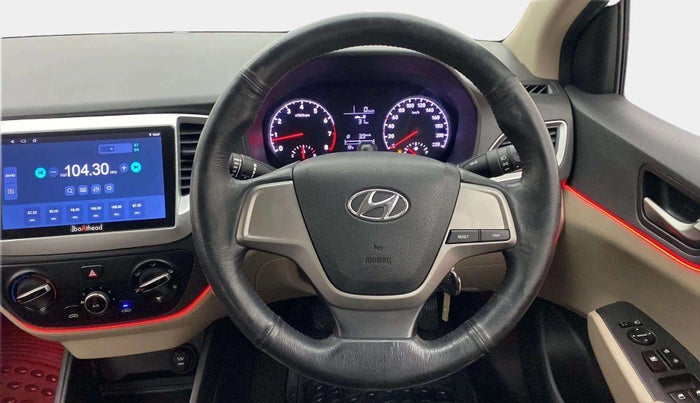 2018 Hyundai Verna 1.4 E PETROL, Petrol, Manual, 28,792 km, Steering Wheel Close Up