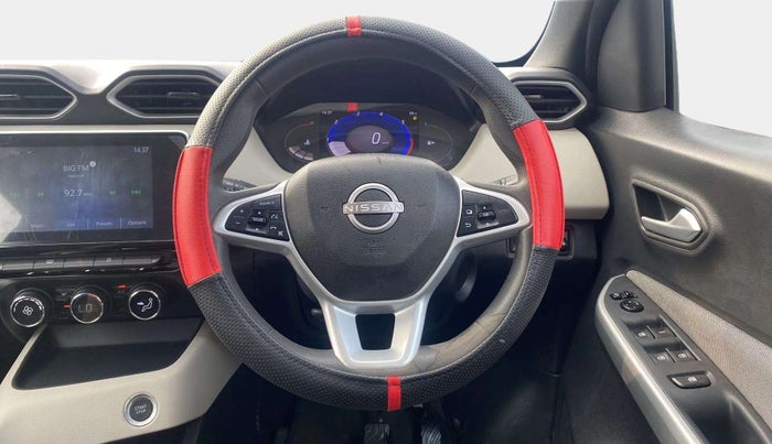 2022 Nissan MAGNITE XV TURBO CVT, Petrol, Automatic, 20,204 km, Steering Wheel Close Up