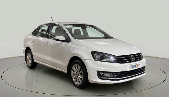 2017 Volkswagen Vento HIGHLINE PETROL AT, Petrol, Automatic, 65,025 km, Right Front Diagonal