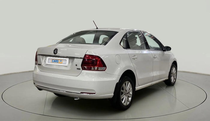 2017 Volkswagen Vento HIGHLINE PETROL AT, Petrol, Automatic, 65,025 km, Right Back Diagonal