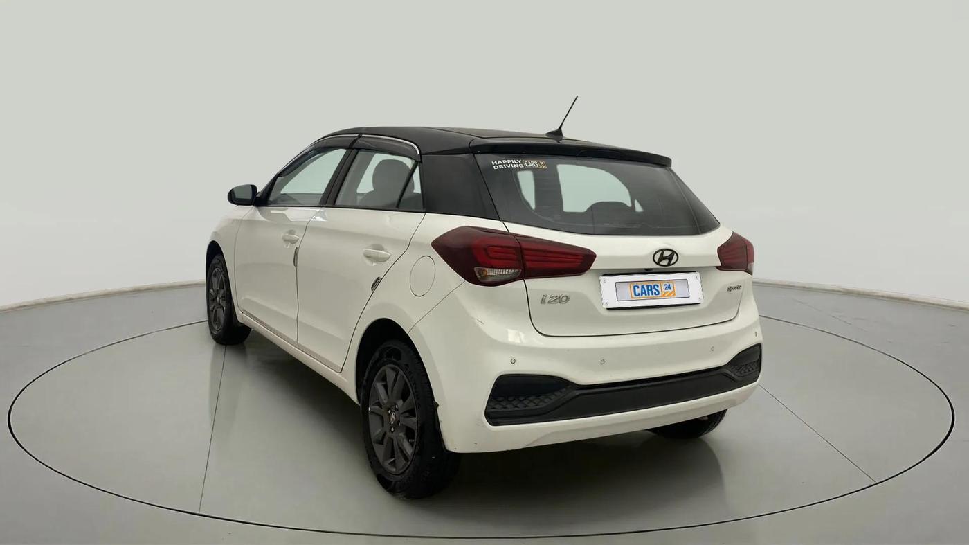 2020 Hyundai Elite i20 SPORTZ PLUS 1.2, Petrol, Manual, 59,997 km, Left Back Diagonal