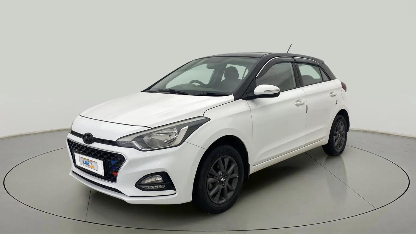 2020 Hyundai Elite i20 SPORTZ PLUS 1.2, Petrol, Manual, 59,997 km, Left Front Diagonal