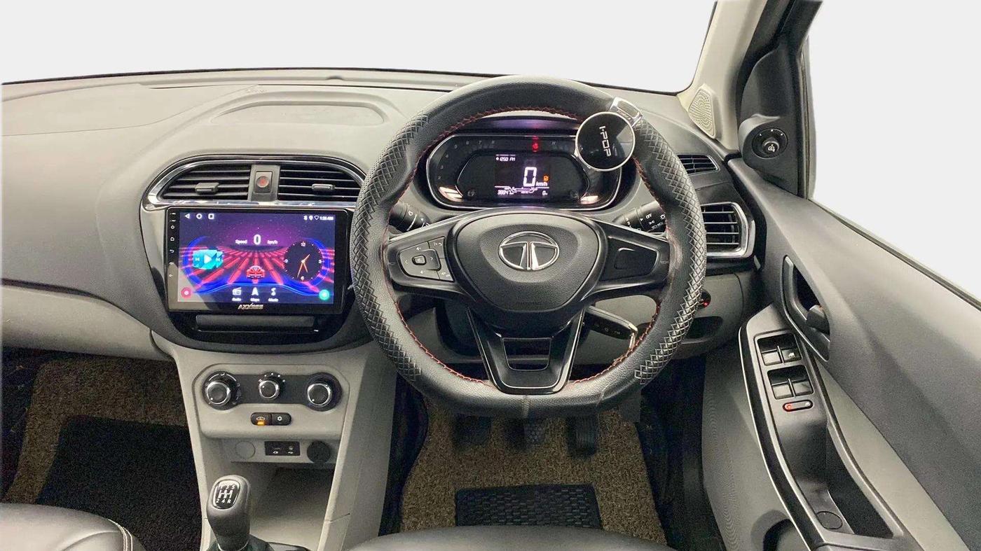 2021 Tata Tiago XT LIMITED EDITION PETROL, CNG, Manual, 38,992 km, Steering Wheel Close Up