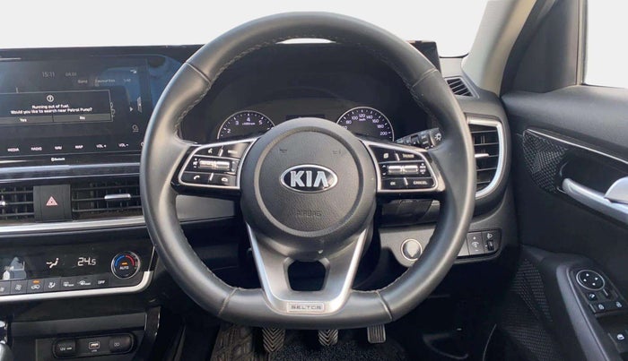 2021 KIA SELTOS HTX ANNIVERSARY EDITION 1.5 PETROL, Petrol, Manual, 26,344 km, Steering Wheel Close Up