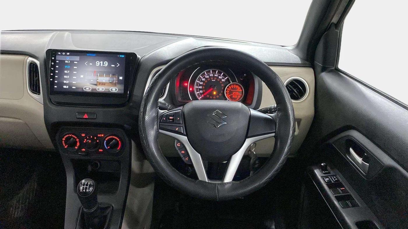 2019 Maruti New Wagon-R ZXI 1.2, Petrol, Manual, 12,675 km, Steering Wheel Close Up