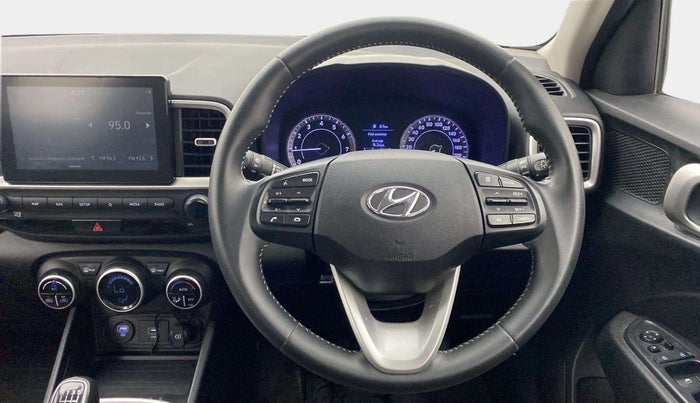 2019 Hyundai VENUE SX 1.0 (O) TURBO, Petrol, Manual, 62,468 km, Steering Wheel Close Up