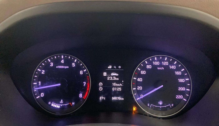 2015 Hyundai Elite i20 ASTA 1.2, Petrol, Manual, 94,652 km, Odometer Image
