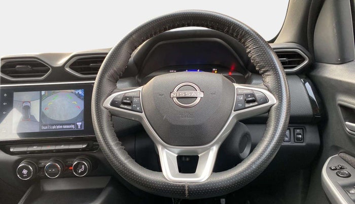 2022 Nissan MAGNITE XV TURBO, Petrol, Manual, 8,264 km, Steering Wheel Close Up