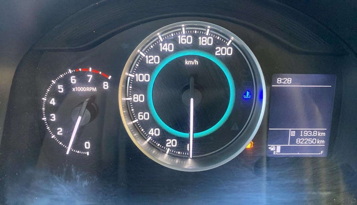 2018 Maruti IGNIS ZETA 1.2, Petrol, Manual, 82,256 km, Odometer Image