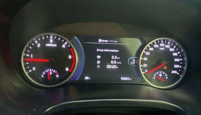2021 KIA SELTOS HTX PLUS 1.5 DIESEL, Diesel, Manual, 55,721 km, Odometer Image