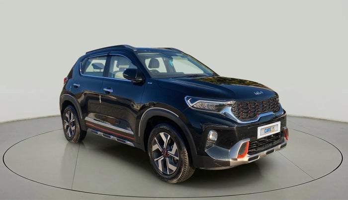 2022 KIA SONET HTX ANNIVERSARY EDITION 1.0 IMT, Petrol, Manual, 4,329 km, Right Front Diagonal