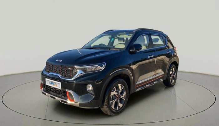 2022 KIA SONET HTX ANNIVERSARY EDITION 1.0 IMT, Petrol, Manual, 4,329 km, Left Front Diagonal