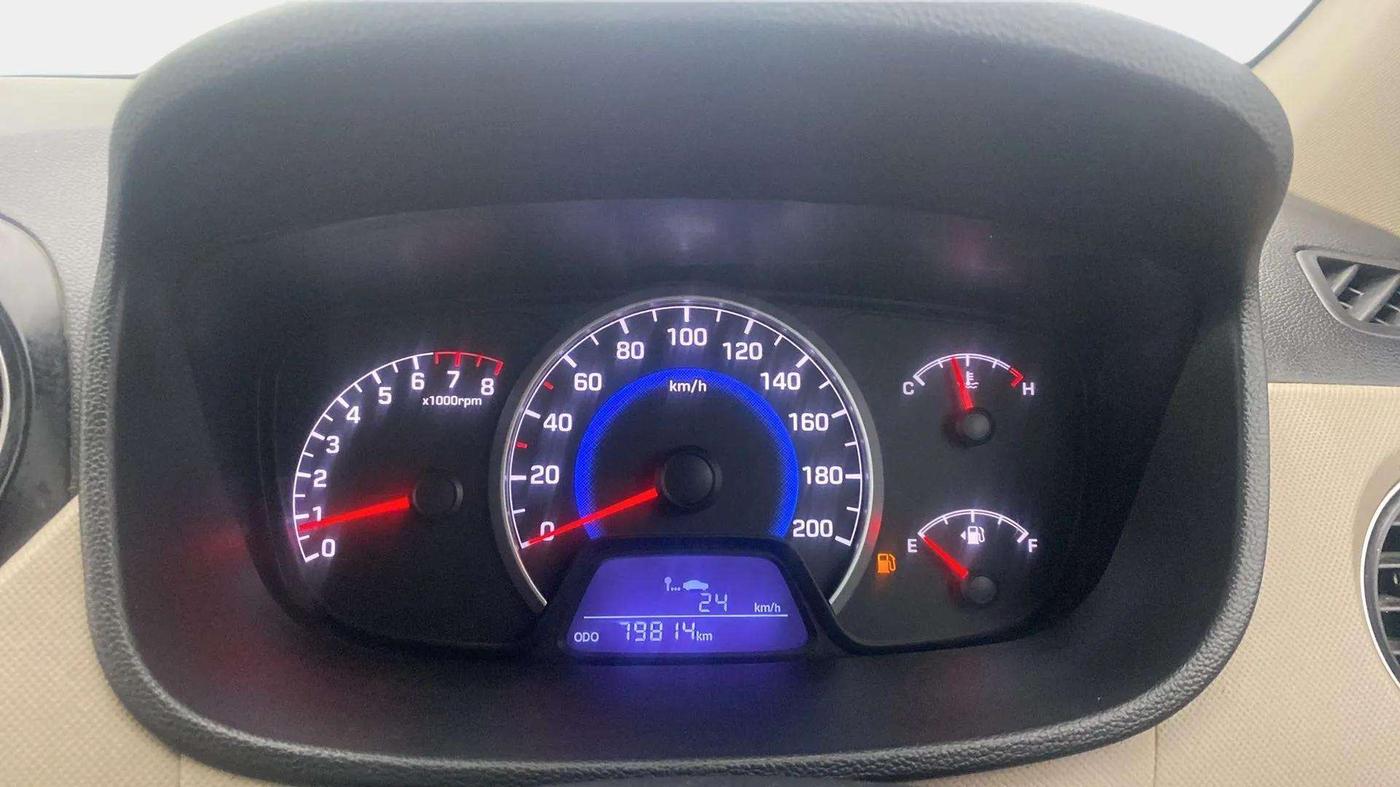 2016 Hyundai Grand i10 MAGNA 1.2 KAPPA VTVT, CNG, Manual, 79,851 km, Odometer Image