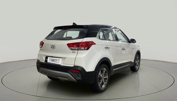 2018 Hyundai Creta SX 1.6 PETROL DUAL TONE, Petrol, Manual, 53,239 km, Right Back Diagonal