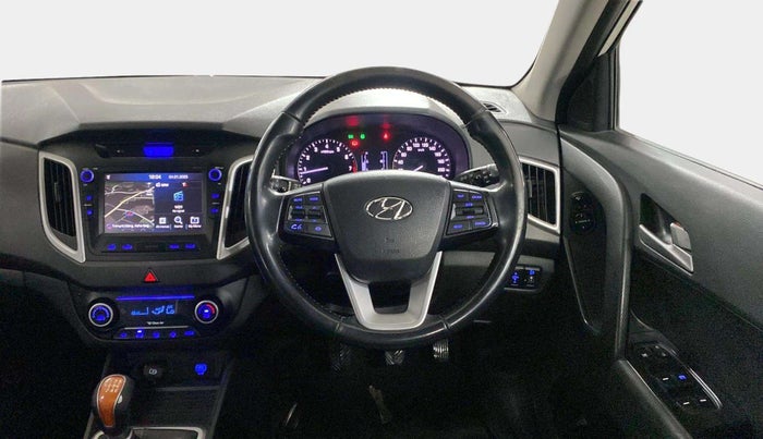 2018 Hyundai Creta SX 1.6 PETROL DUAL TONE, Petrol, Manual, 53,239 km, Steering Wheel Close Up
