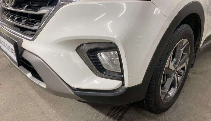 2018 Hyundai Creta SX 1.6 PETROL DUAL TONE, Petrol, Manual, 53,239 km, Front bumper - Minor scratches