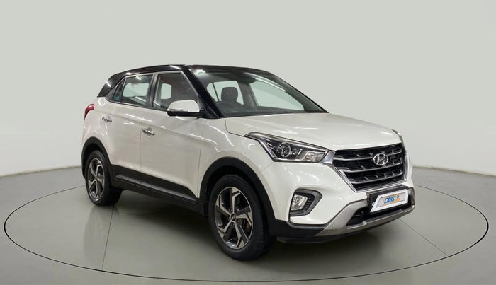 2018 Hyundai Creta SX 1.6 PETROL DUAL TONE, Petrol, Manual, 53,239 km, Right Front Diagonal