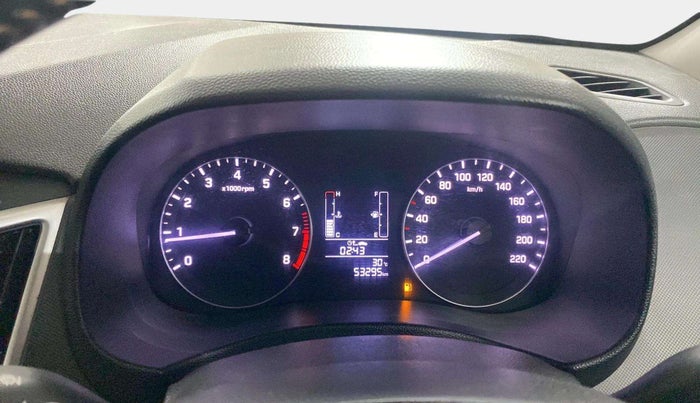 2018 Hyundai Creta SX 1.6 PETROL DUAL TONE, Petrol, Manual, 53,239 km, Odometer Image