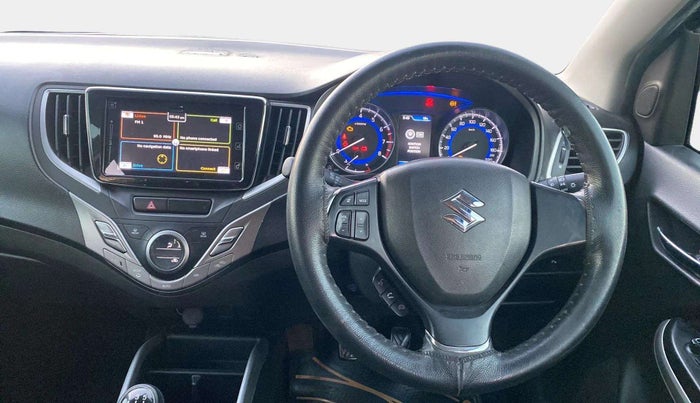 2018 Maruti Baleno ALPHA PETROL 1.2, Petrol, Manual, 56,498 km, Steering Wheel Close Up