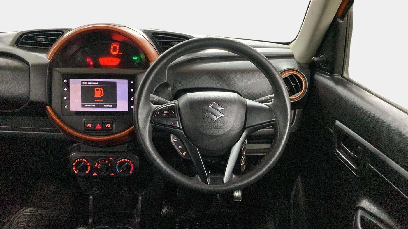 2019 Maruti S PRESSO VXI+, Petrol, Manual, 47,332 km, Steering Wheel Close Up