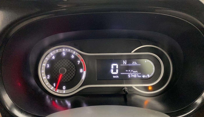 2020 Hyundai AURA SX PLUS 1.2 AMT, Petrol, Automatic, 57,594 km, Odometer Image