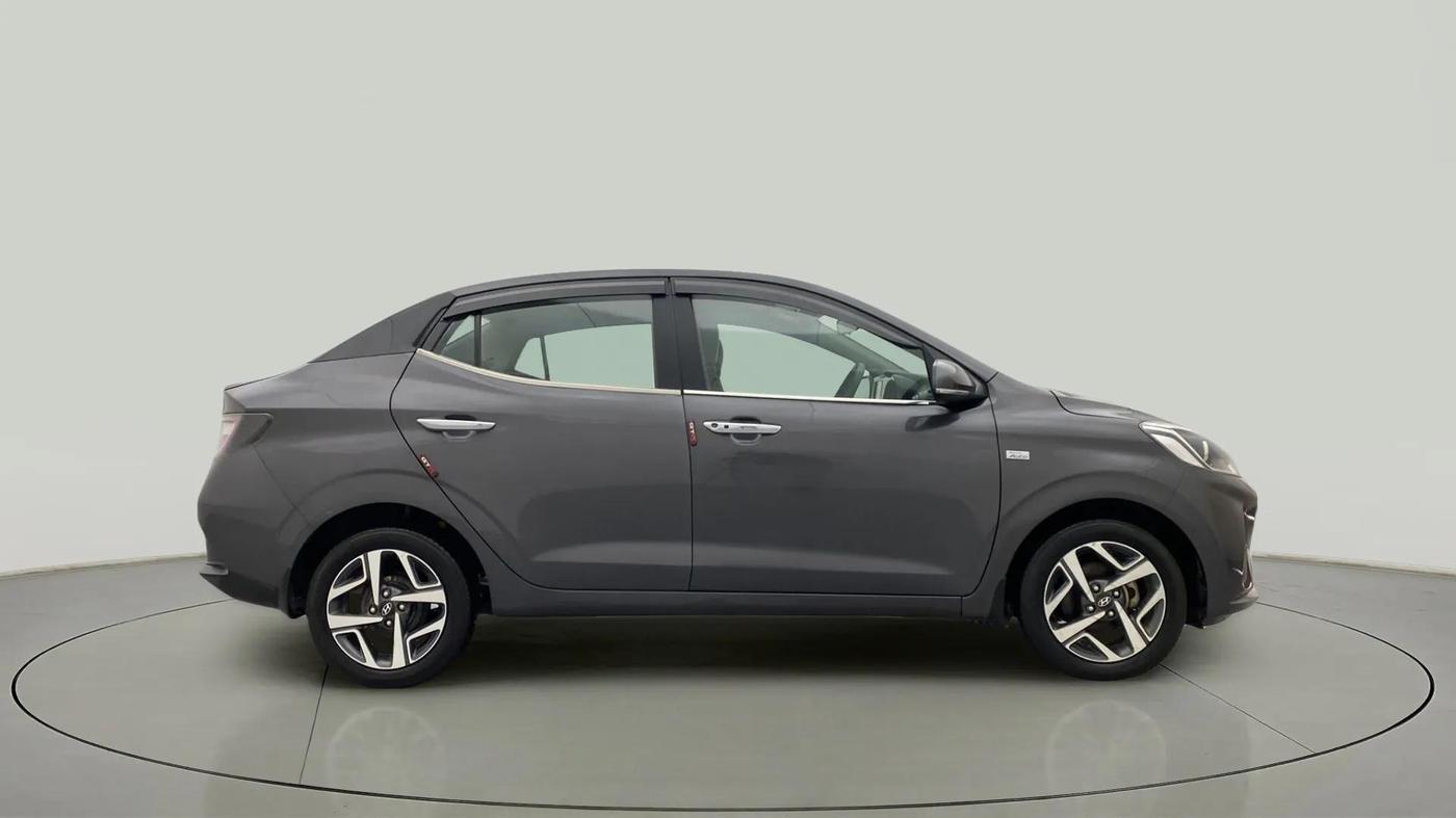 2020 Hyundai AURA SX PLUS 1.2 AMT, Petrol, Automatic, 57,728 km, Right Side View