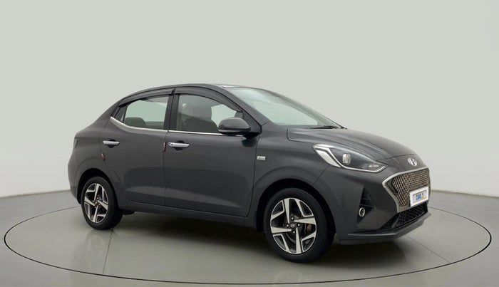 2020 Hyundai AURA SX PLUS 1.2 AMT, Petrol, Automatic, 57,594 km, Right Front Diagonal