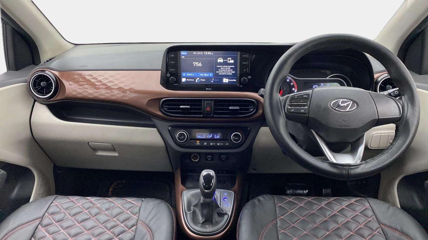 2020 Hyundai AURA SX PLUS 1.2 AMT, Petrol, Automatic, 57,728 km, Dashboard