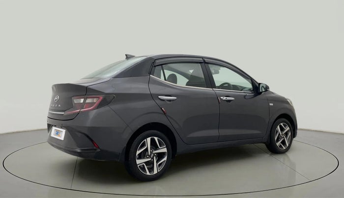 2020 Hyundai AURA SX PLUS 1.2 AMT, Petrol, Automatic, 57,594 km, Right Back Diagonal