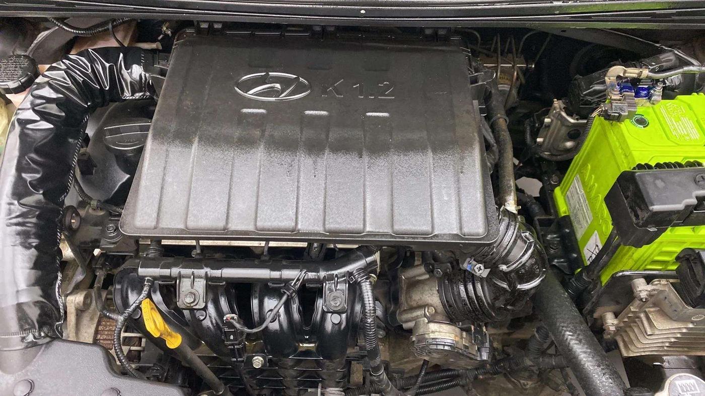 2020 Hyundai AURA SX PLUS 1.2 AMT, Petrol, Automatic, 57,728 km, Open Bonet