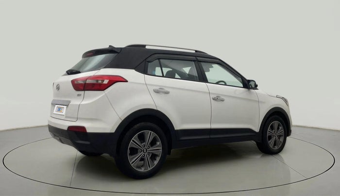 2018 Hyundai Creta SX PLUS 1.6 PETROL DUAL TONE, Petrol, Manual, 77,264 km, Right Back Diagonal