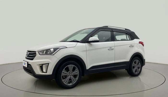 2018 Hyundai Creta SX PLUS 1.6 PETROL DUAL TONE, Petrol, Manual, 77,264 km, Left Front Diagonal